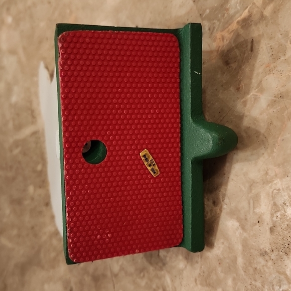 Large cast iron Santa stocking holder, maybe vintage? - Picture 3 of 5